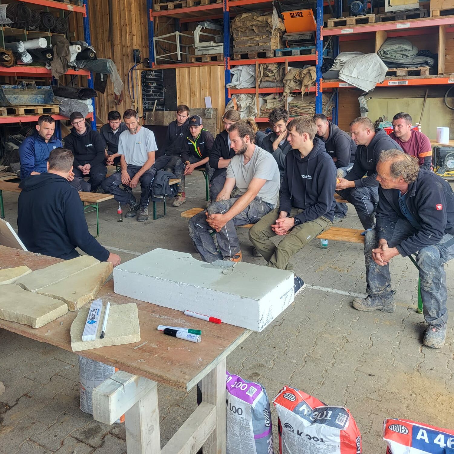 Mitarbeiterschulung Fa. Ardex